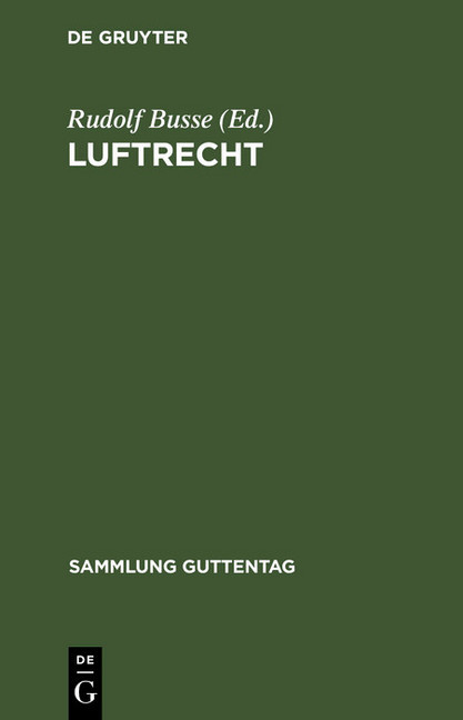 Luftrecht main product photo