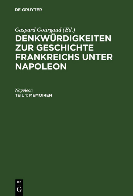 Memoiren main product photo