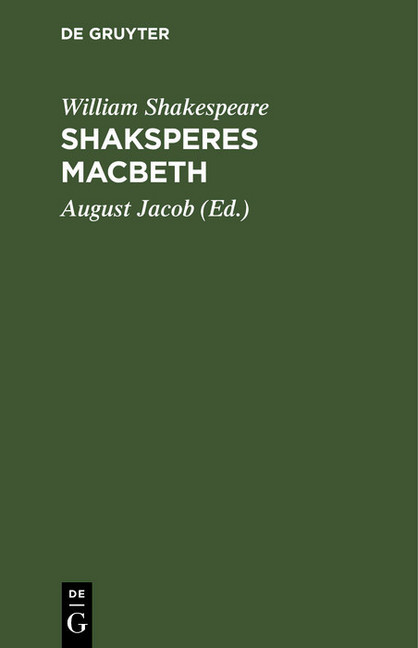 Shaksperes Macbeth main product photo