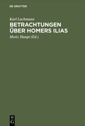 Betrachtungen über Homers Ilias