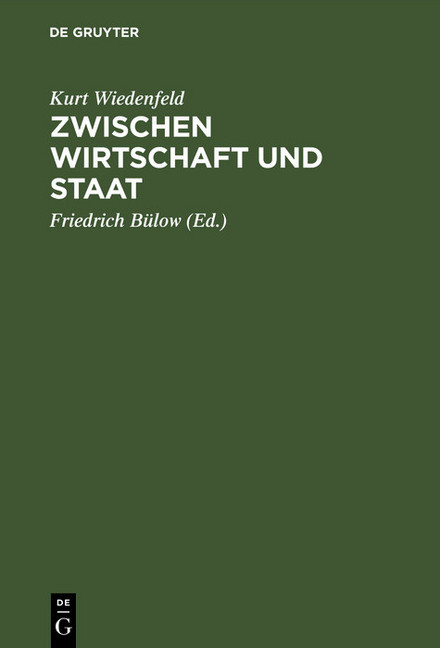Zwischen Wirtschaft und Staat main product photo