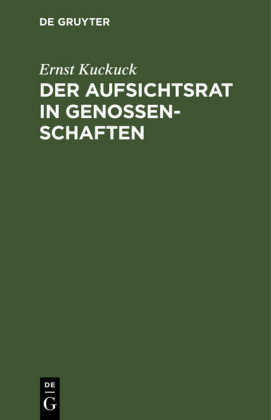 Der Aufsichtsrat in Genossenschaften