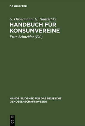 Handbuch für Konsumvereine