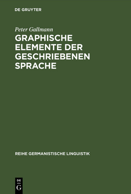 Graphische Elemente der geschriebenen Sprache main product photo
