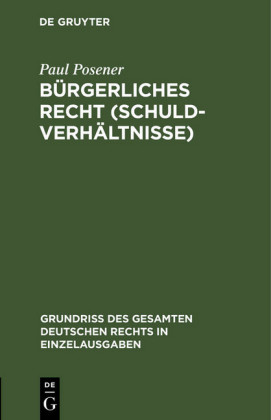 Bürgerliches Recht (Schuldverhältnisse)