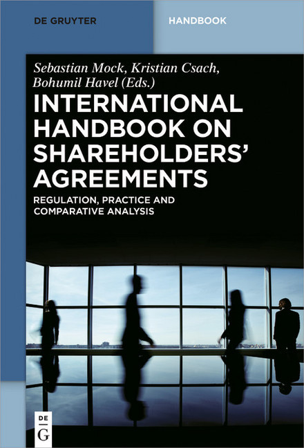 International Handbook on Shareholders´ Agreements main product photo
