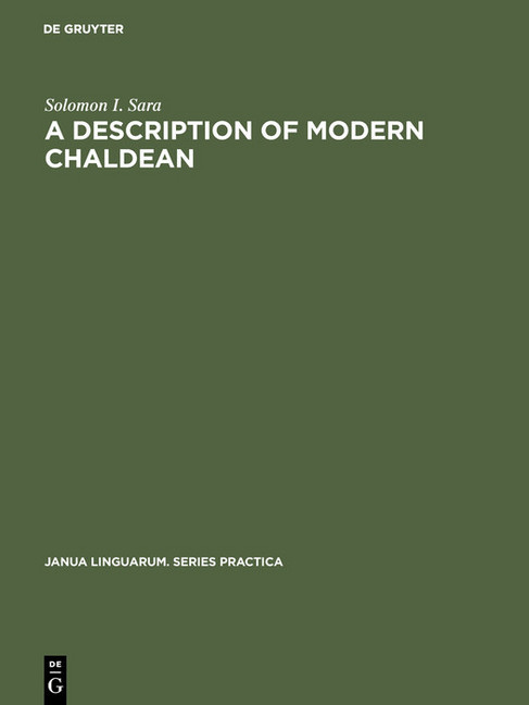 A Description of Modern Chaldean main product photo
