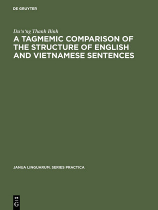 A tagmemic comparison of the structure of English and Vietnamese sentences