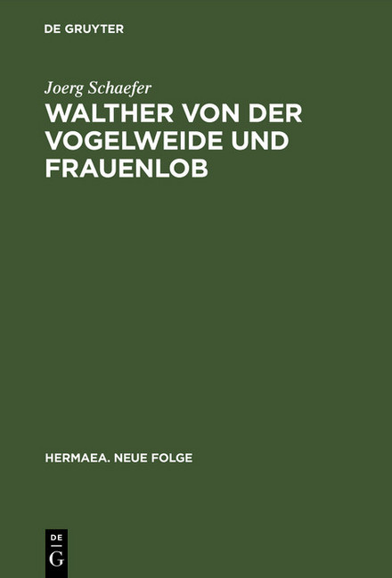 Walther von der Vogelweide und Frauenlob main product photo