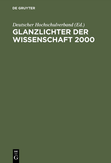 Glanzlichter der Wissenschaft 2000 main product photo