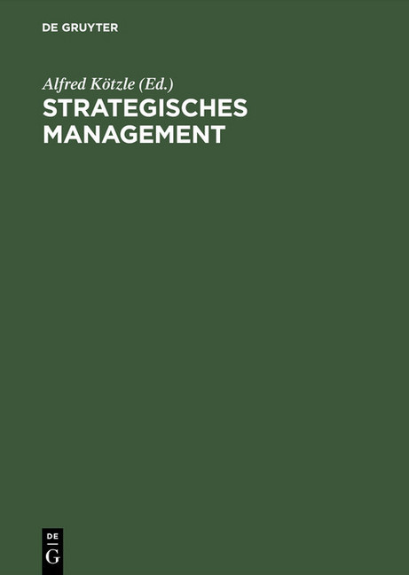 Strategisches Management main product photo
