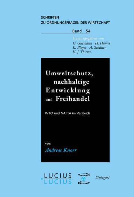 Umweltschutz, nachhaltige Entwicklung und Freihandel main product photo