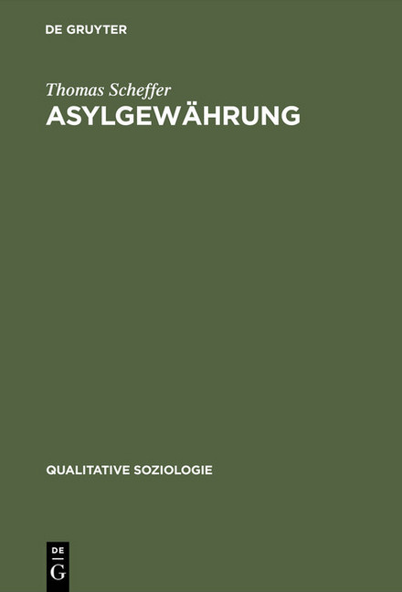 Asylgewährung main product photo