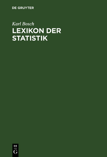 Lexikon der Statistik main product photo