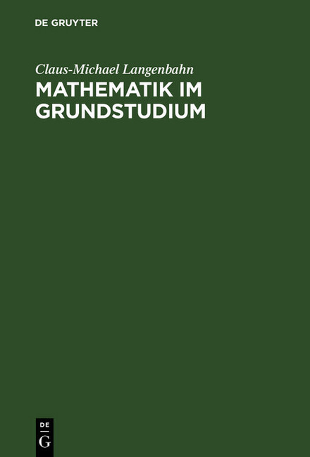 Mathematik im Grundstudium main product photo