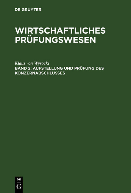 Aufstellung und Prüfung des Konzernabschlusses main product photo