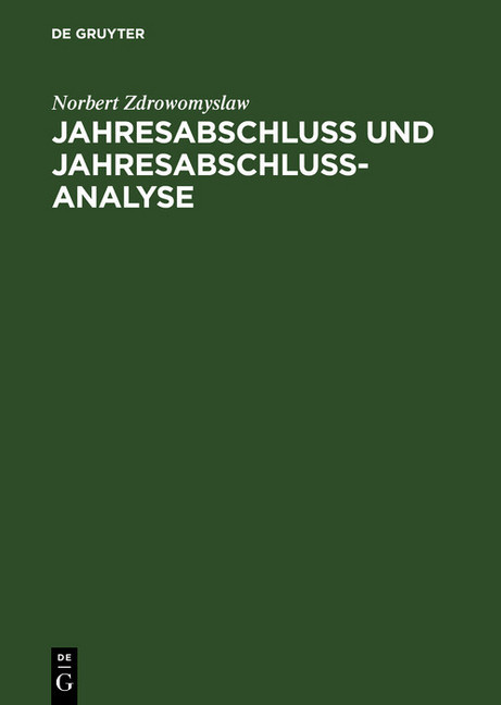 Jahresabschluss und Jahresabschlussanalyse main product photo