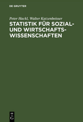Statistik für Sozial- und Wirtschaftswissenschaften