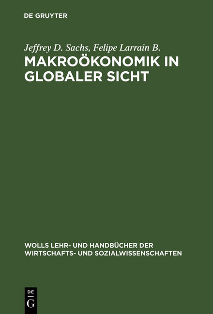 Makroökonomik in globaler Sicht main product photo
