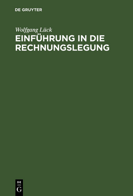 Einführung in die Rechnungslegung main product photo