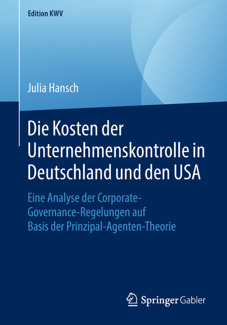 Die Kosten der Unternehmenskontrolle in Deutschland und den USA main product photo