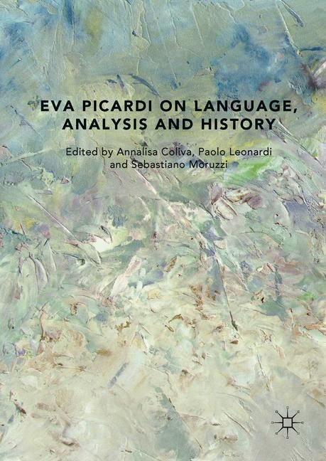 Eva Picardi on Language, Analysis and History main product photo