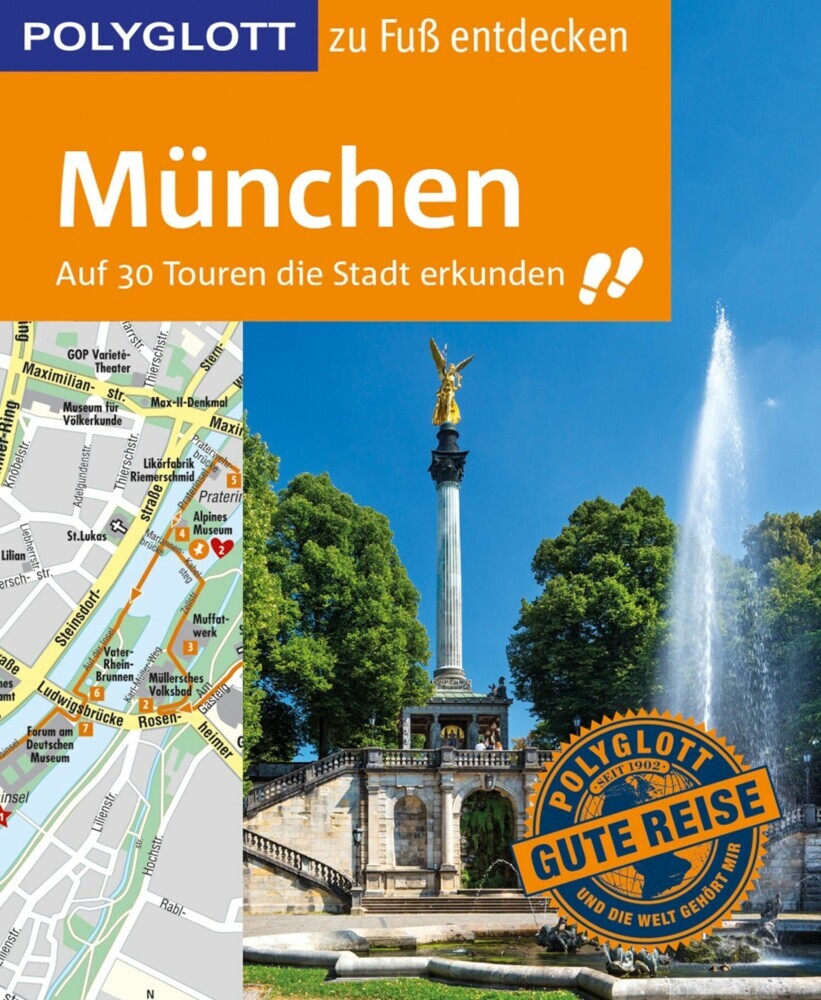 POLYGLOTT Reiseführer München zu Fuß entdecken main product photo