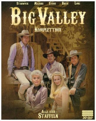 Big Valley - Komplettbox, 30 DVD