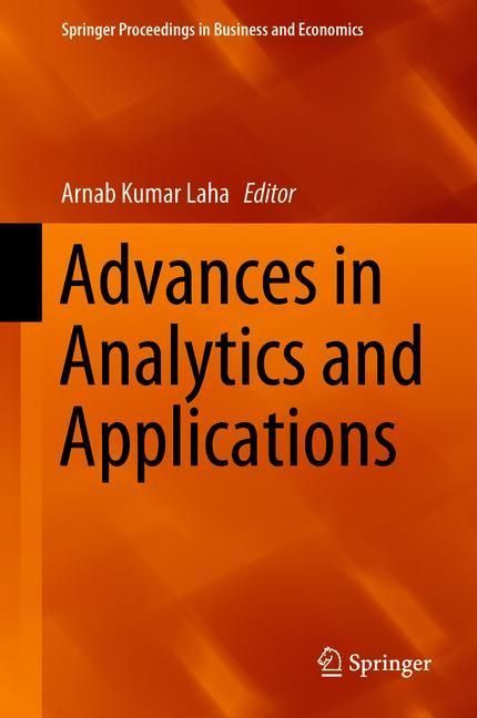 Advances in Analytics and Applications main product photo