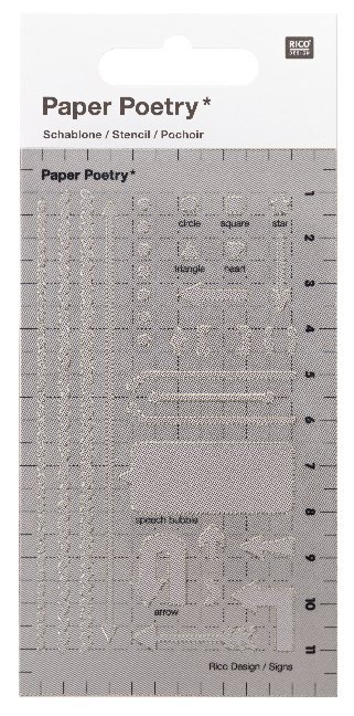 Schablone, Bullet Diary, Pfeile main product photo