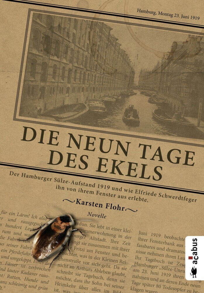 Die neun Tage des Ekels. Der Hamburger Sülze-Aufstand 1919 und wie Elfriede Schwerdtfeger ihn von ihrem Fenster aus erlebte main product photo