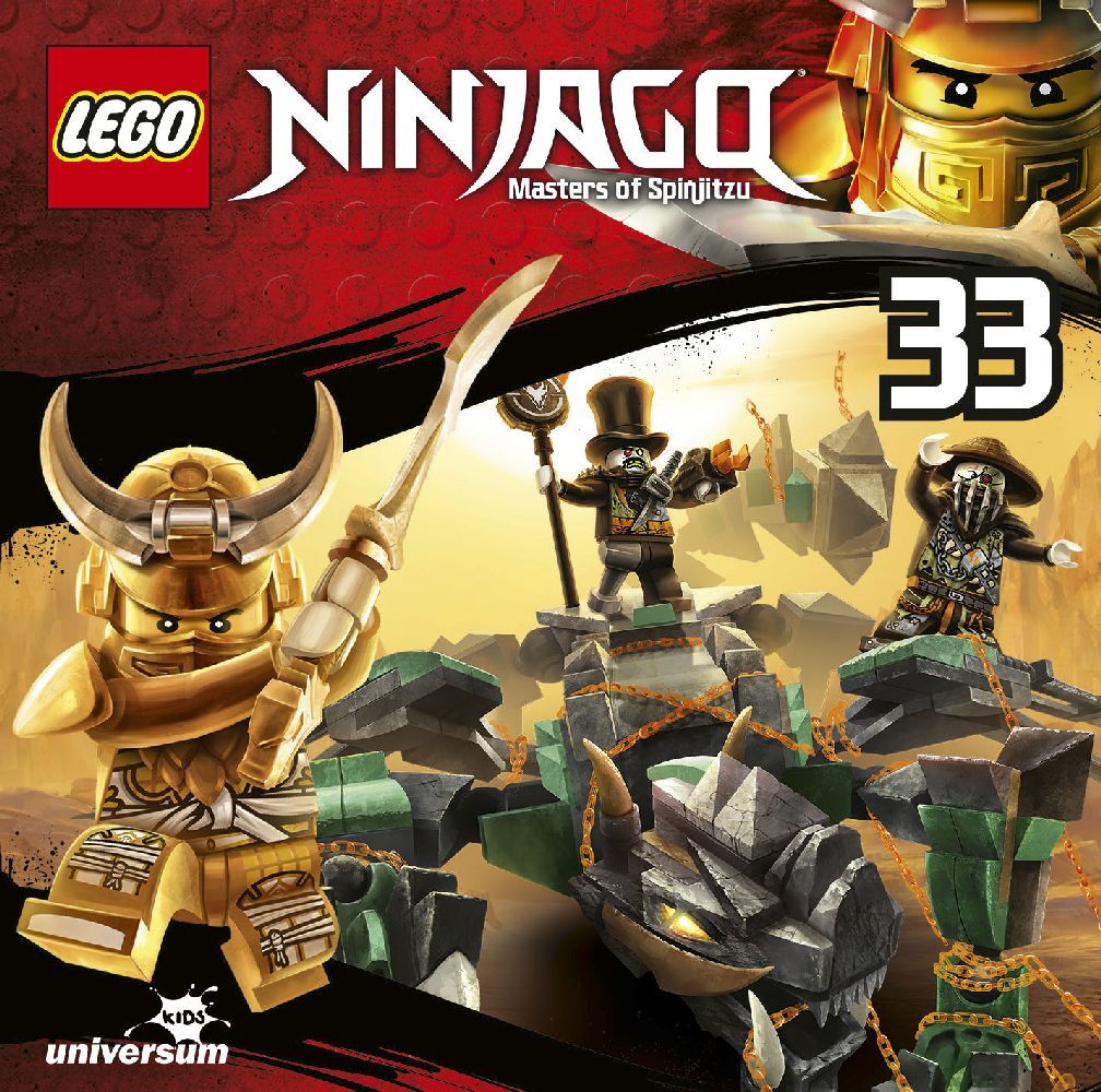 LEGO Ninjago, Masters of Spinjitzu. Tl.33, 1 Audio-CD main product photo