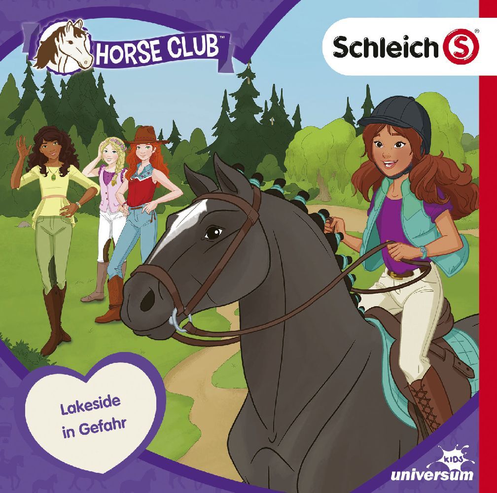Schleich - Horse Club - Lakeside in Gefahr. Tl.3, 1 Audio-CD main product photo