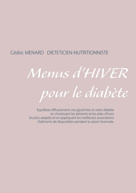 Menus d'hiver pour le diabète main product photo