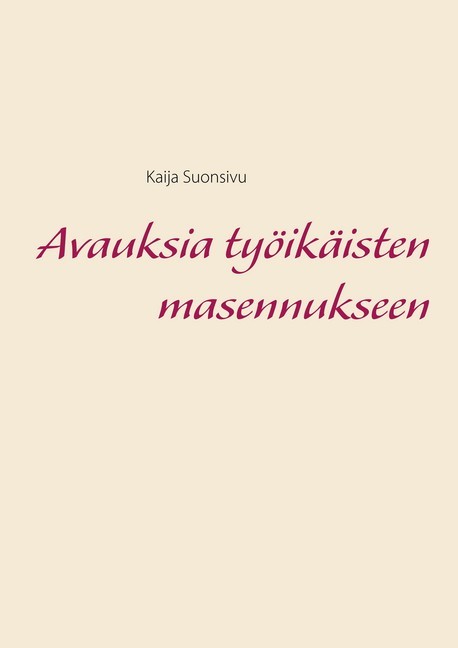 Avauksia työikäisten masennukseen main product photo