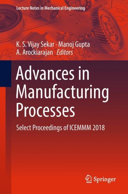 Advances in Manufacturing Processes main product photo