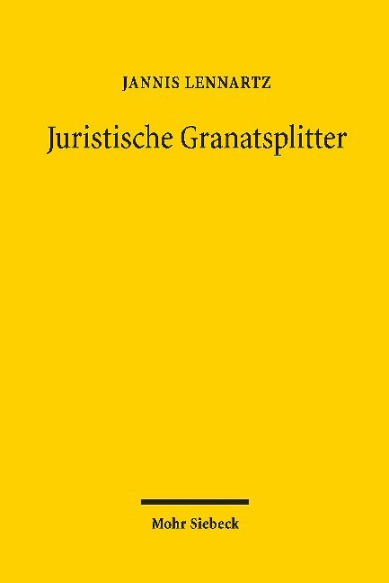 Juristische Granatsplitter main product photo