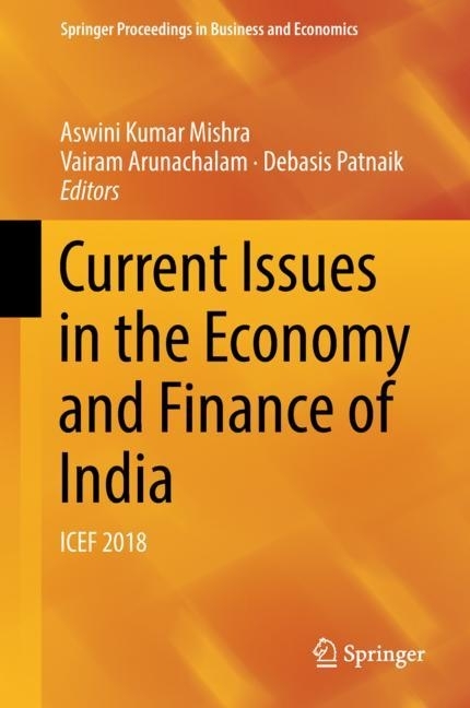 Current Issues in the Economy and Finance of India main product photo
