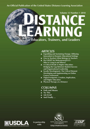 Distance Learning - Issue
