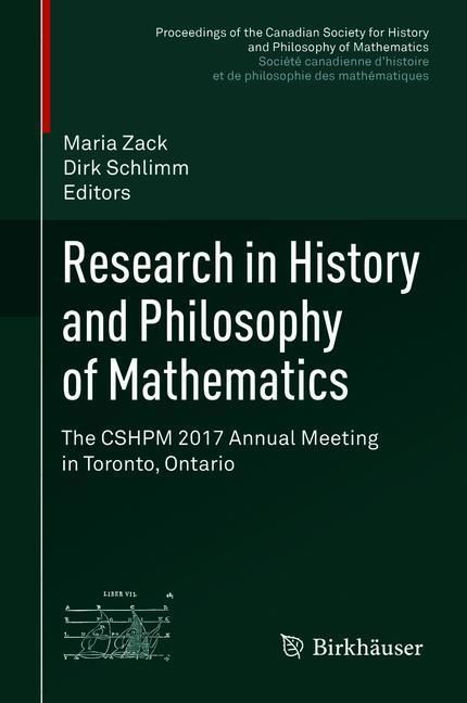 Research in History and Philosophy of Mathematics main product photo