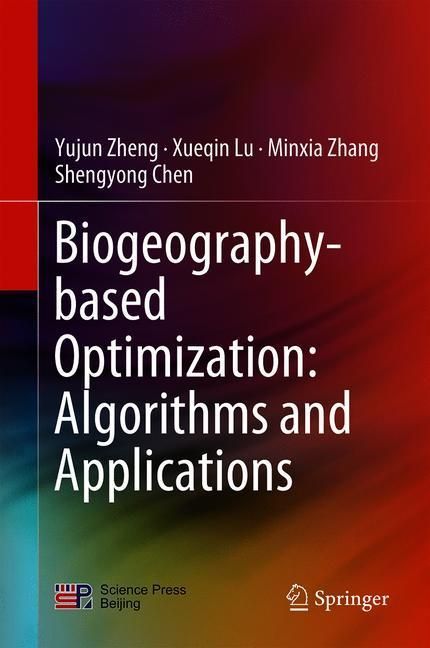 Biogeography-Based Optimization: Algorithms and Applications main product photo
