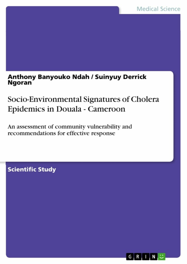 Socio-Environmental Signatures of Cholera Epidemics in Douala - Cameroon main product photo