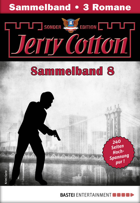 Jerry Cotton Sonder-Edition Sammelband 8 - Krimi-Serie main product photo