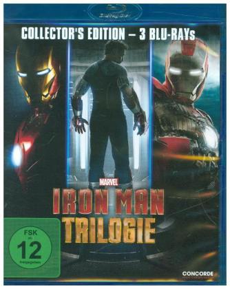Iron Man Trilogie, 3 Blu-ray (Collector's Edition)