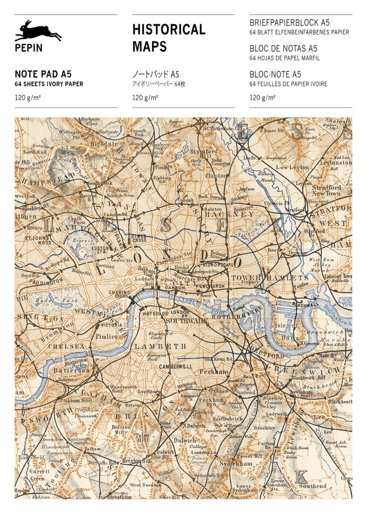 Historical Maps. Briefpapier main product photo
