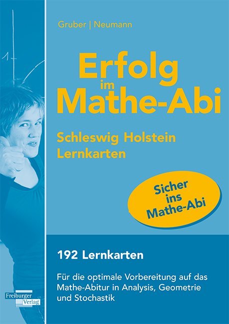 Erfolg im Mathe-Abi 2019 Schleswig-Holstein Lernkarten main product photo