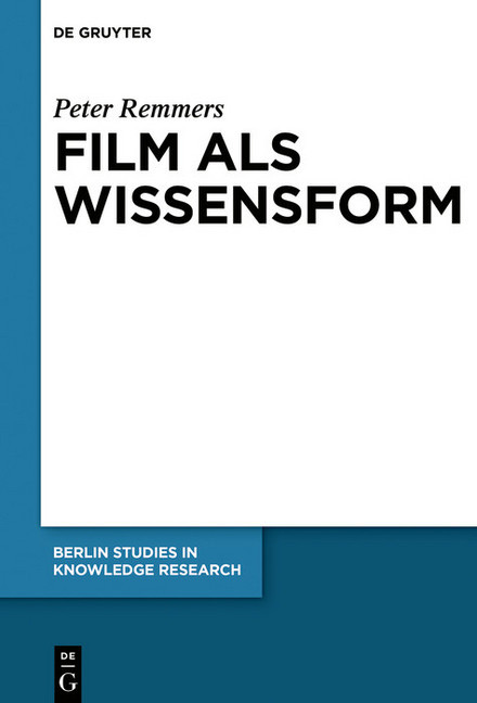 Film als Wissensform main product photo
