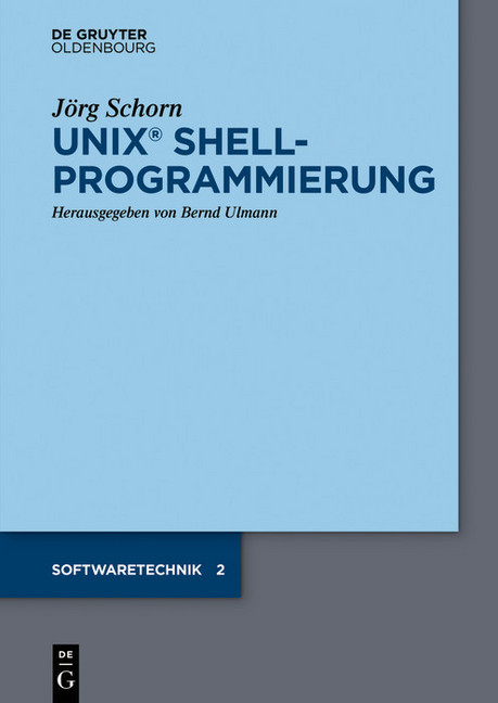 UNIX Shellprogrammierung main product photo