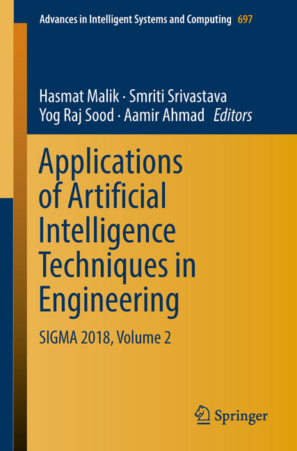 Applications of Artificial Intelligence Techniques in Engineering main product photo