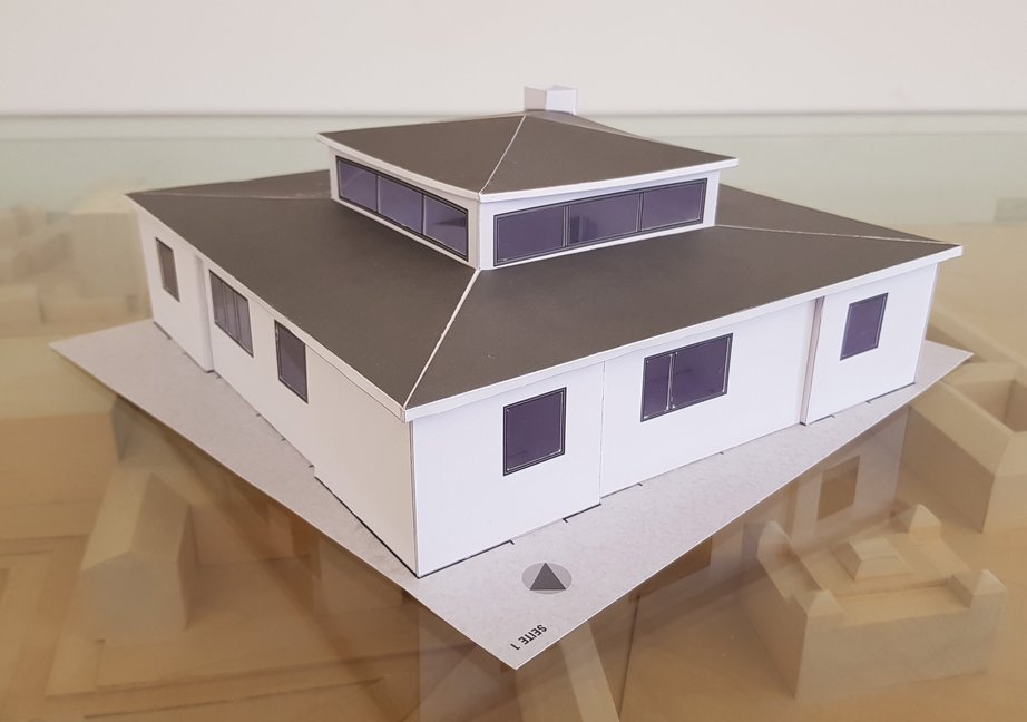 Bastelbogen "Haus am Horn 1923" main product photo